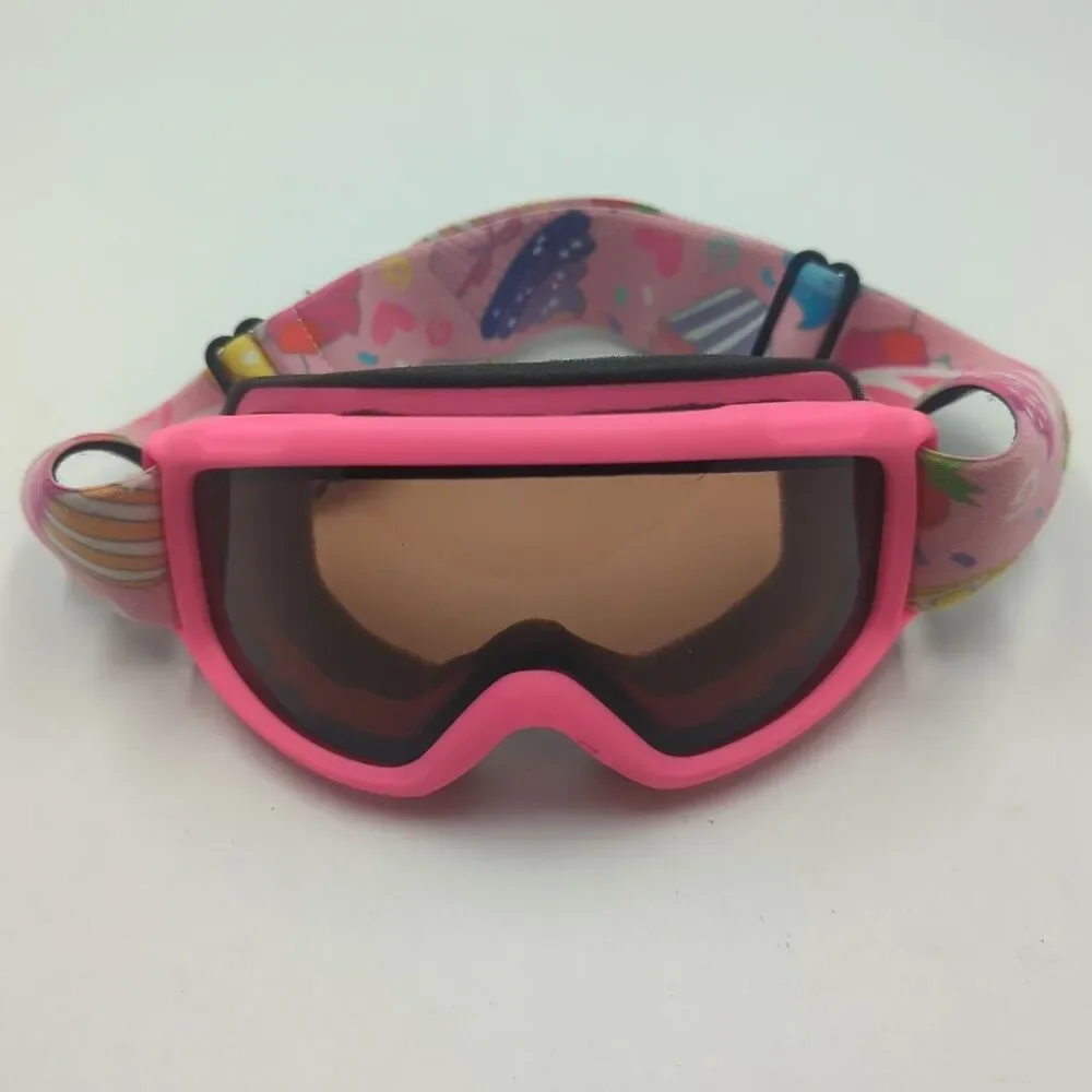Smith Optics Sidekick Snow Goggles Youth Pink Cupcakes Ski Snowboard Adjustable